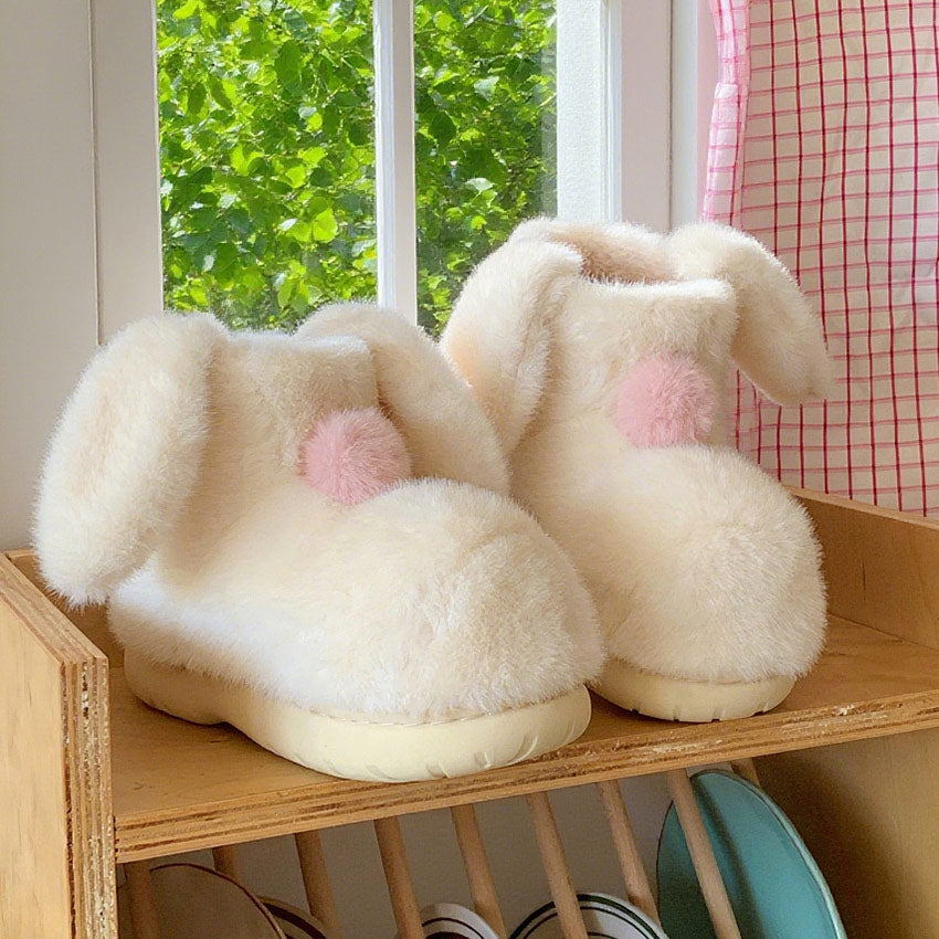 Rabbit Plush Cotton Shoes SE23824