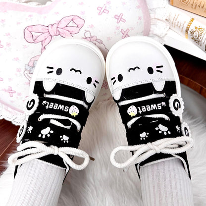 Sweet Strawberry Cat Shoes SE23937