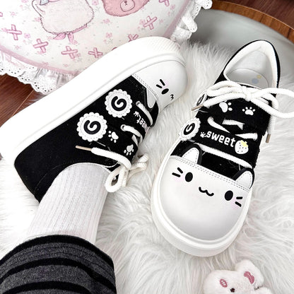 Sweet Strawberry Cat Shoes SE23937