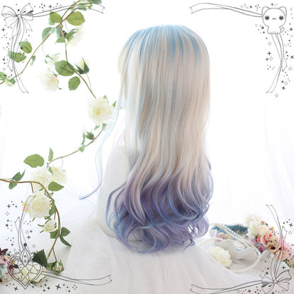 Purple Gradient Wigs SE23293