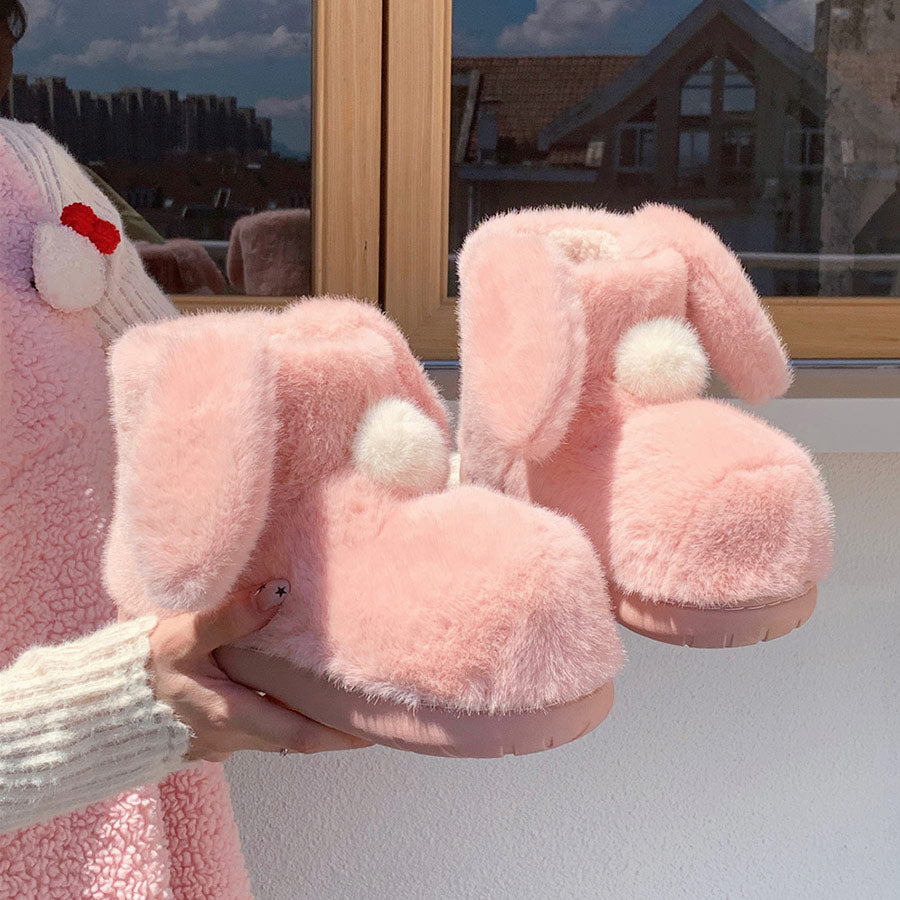 Rabbit Plush Cotton Shoes SE23824