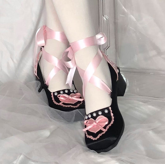 Pearl Bow Shoes SE23181