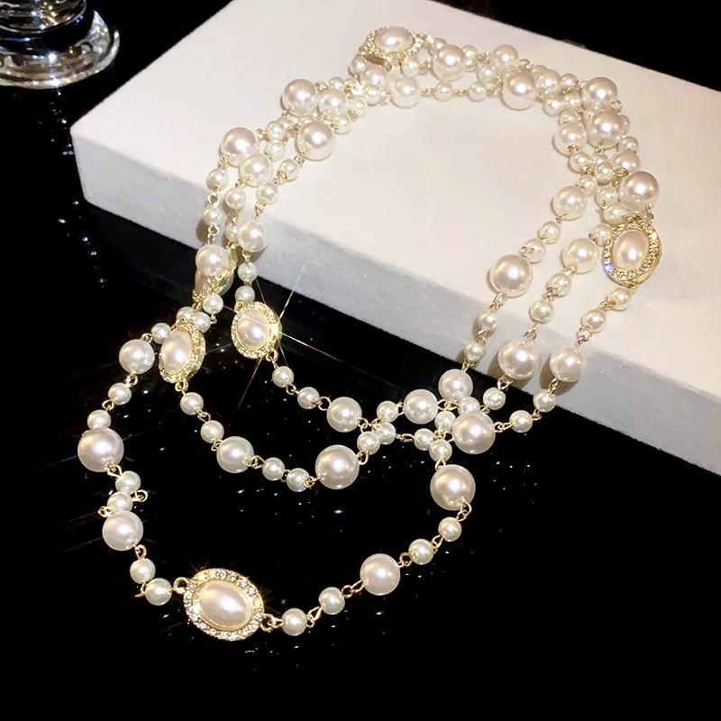 Pearl Sweater Necklace SE23673