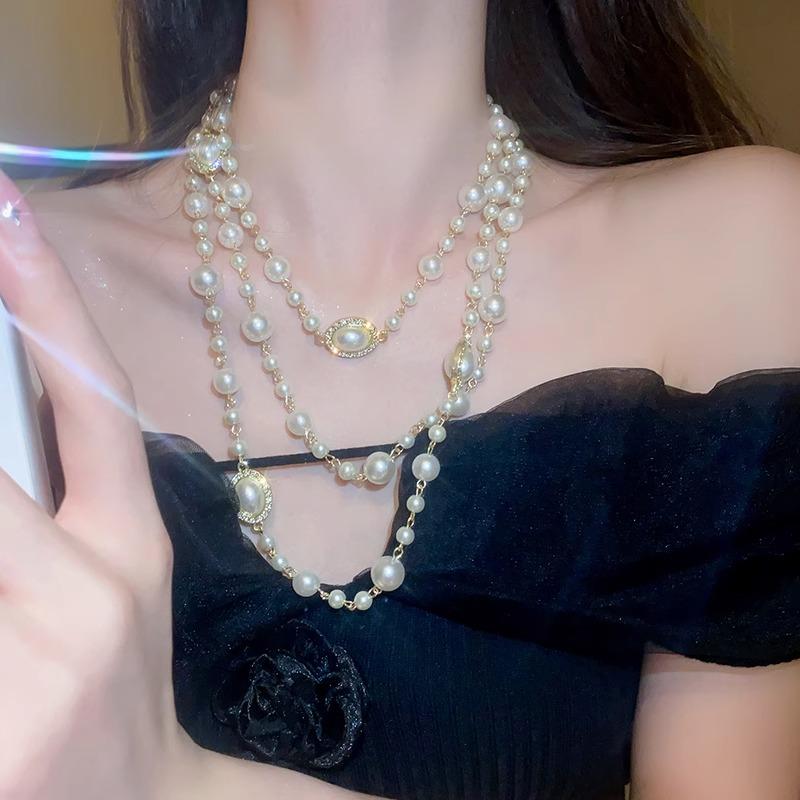 Pearl Sweater Necklace SE23673