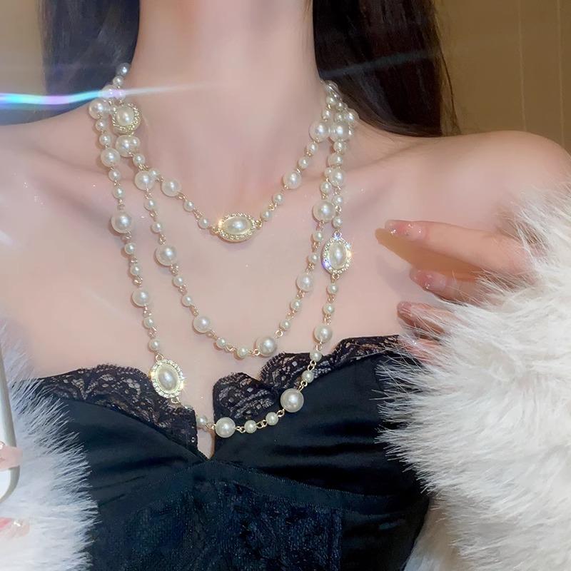 Pearl Sweater Necklace SE23673