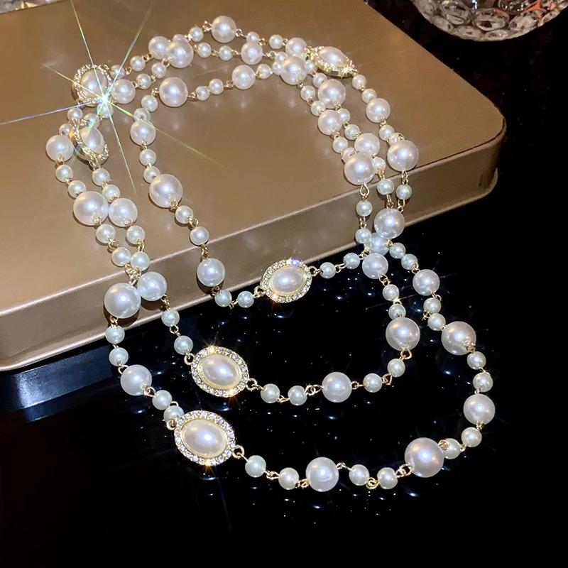 Pearl Sweater Necklace SE23673