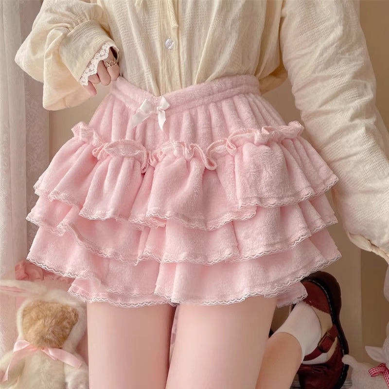 Pink Bow Cake Culottes SE22949