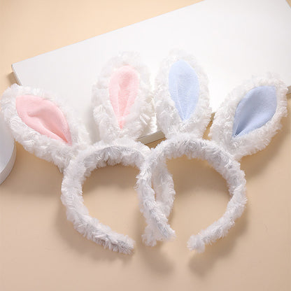 Plush Rabbit Ear Hair Clip SE23198