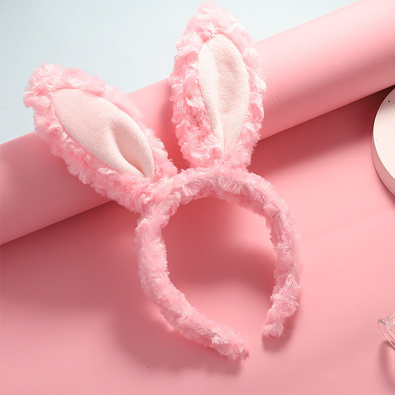 Plush Rabbit Ear Hair Clip SE23198