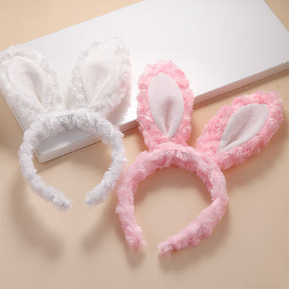 Plush Rabbit Ear Hair Clip SE23198