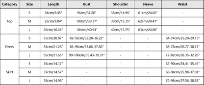 Forest Leaf Skirt Set SE23863