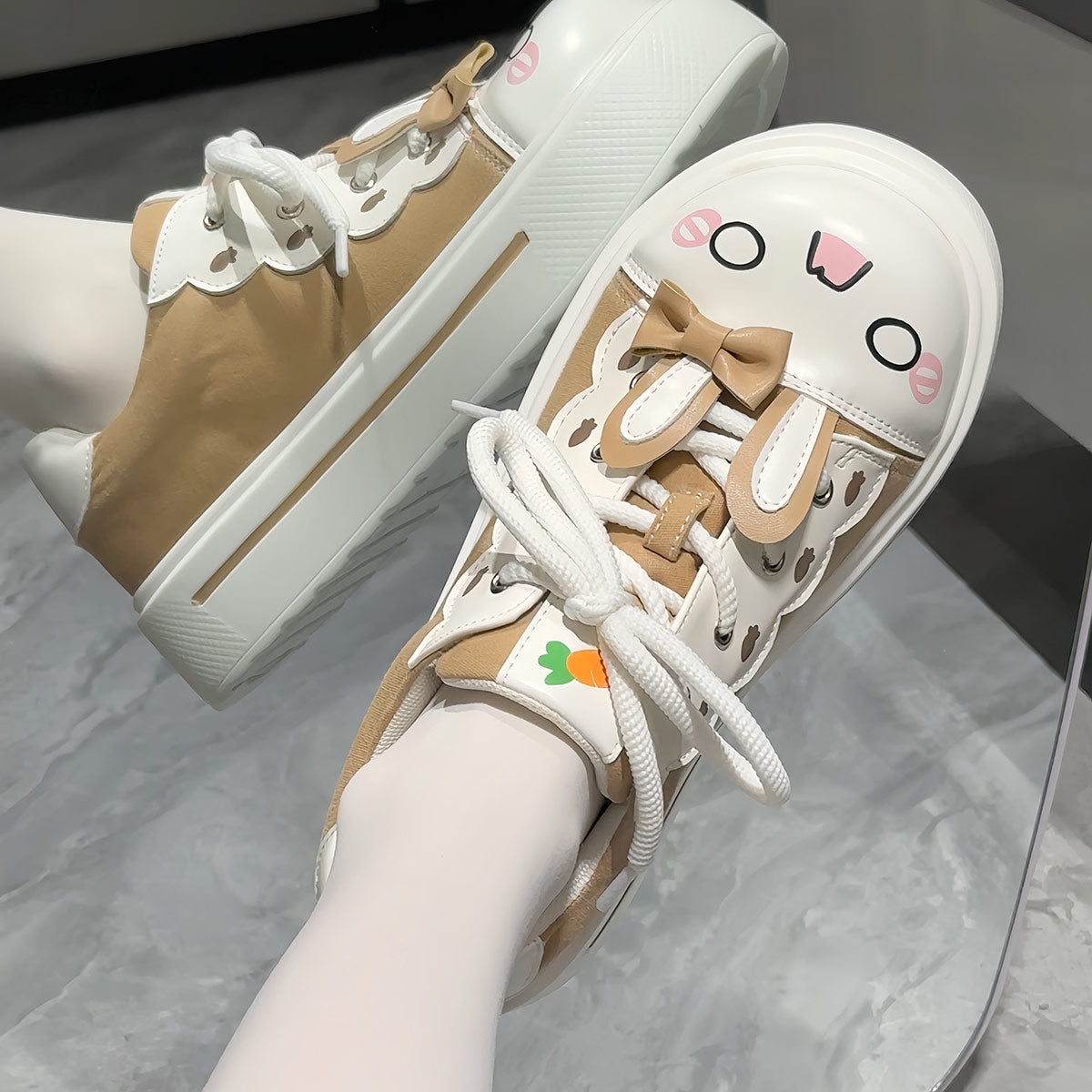 Rabbit Ear Bow Canvas Shoes SE23914