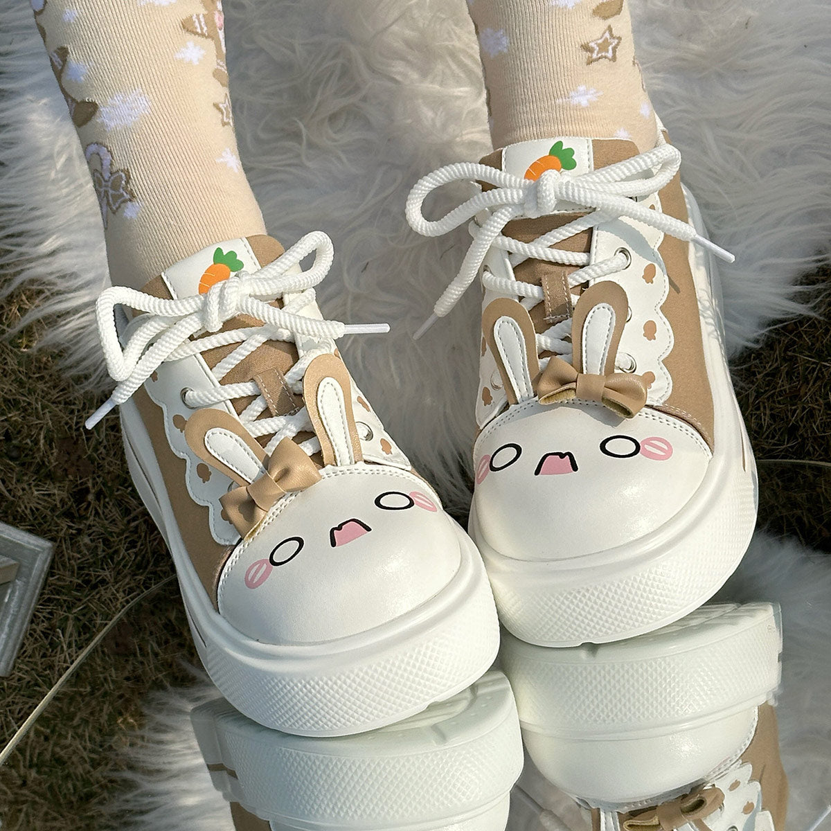 Rabbit Ear Bow Canvas Shoes SE23914