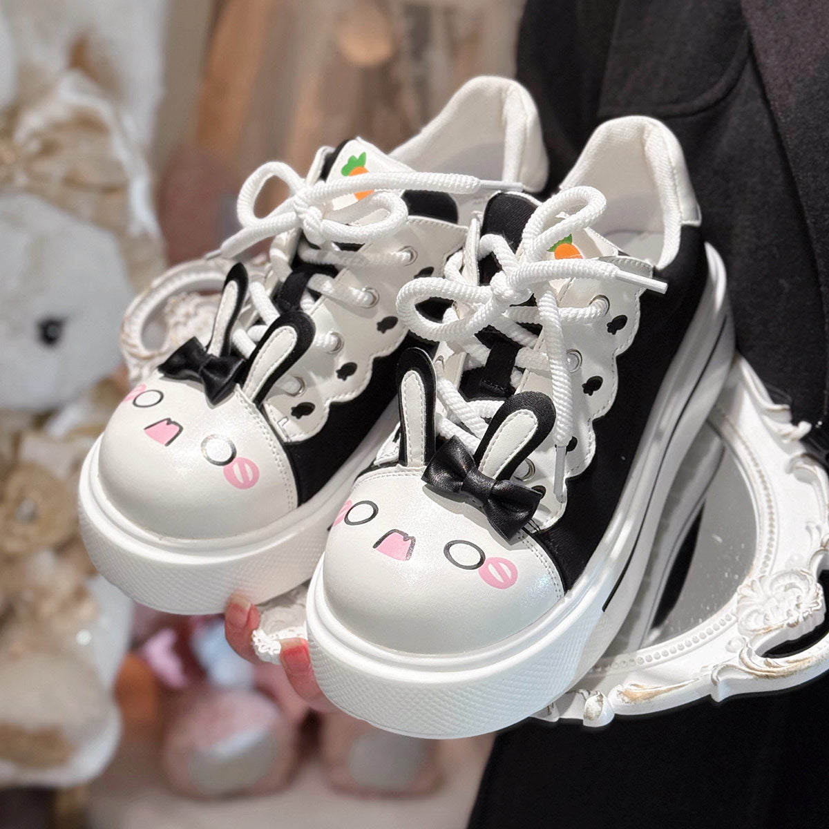 Rabbit Ear Bow Canvas Shoes SE23914