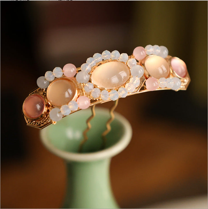 Retro Floral Headpiece SE23949