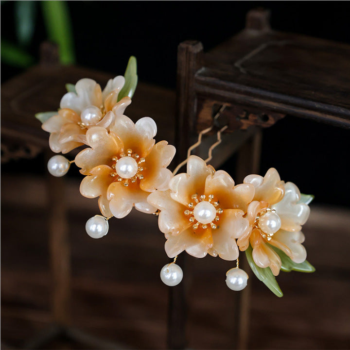 Retro Floral Headpiece SE23949