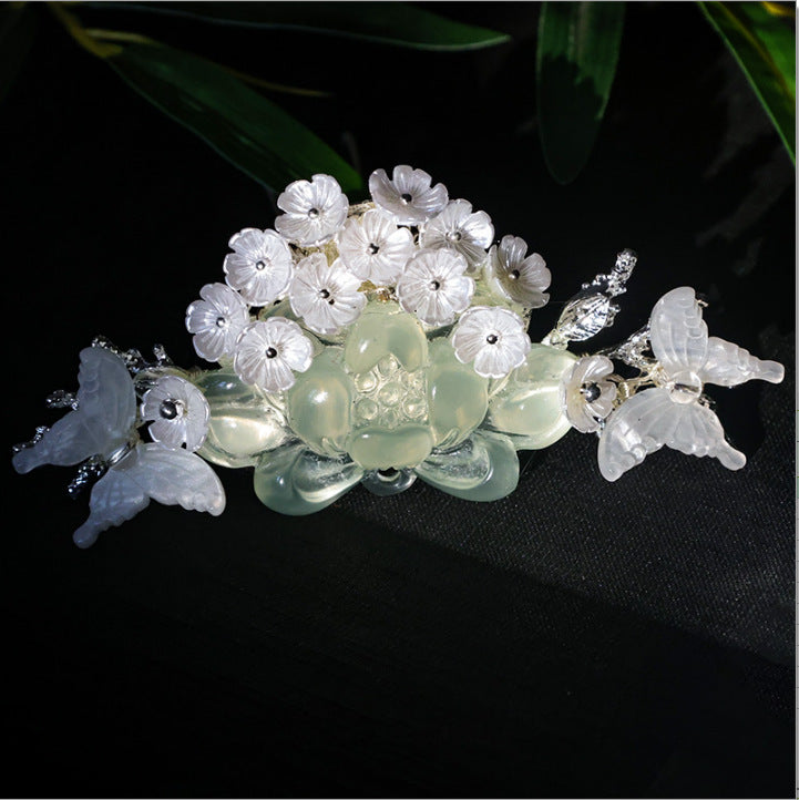 Retro Floral Headpiece SE23949