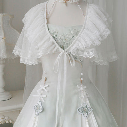 Ruffle Flower Dress Set SE22817
