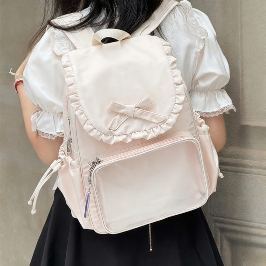 Ruffled Bowknot Rabbit Backpack SE23805