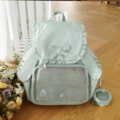 Ruffled Bowknot Rabbit Backpack SE23805