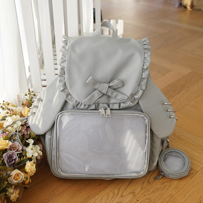 Ruffled Bowknot Rabbit Backpack SE23805