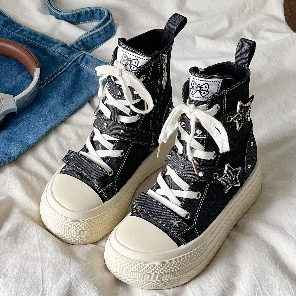 Bow Star Canvas Shoes SE23917