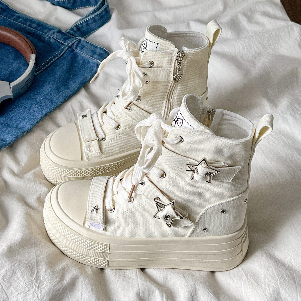 Bow Star Canvas Shoes SE23917