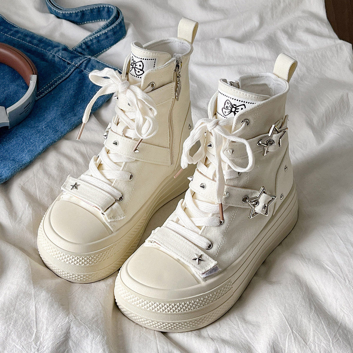 Bow Star Canvas Shoes SE23917