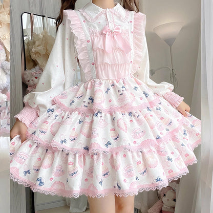 Strawberry Cake Dress Set SE23800
