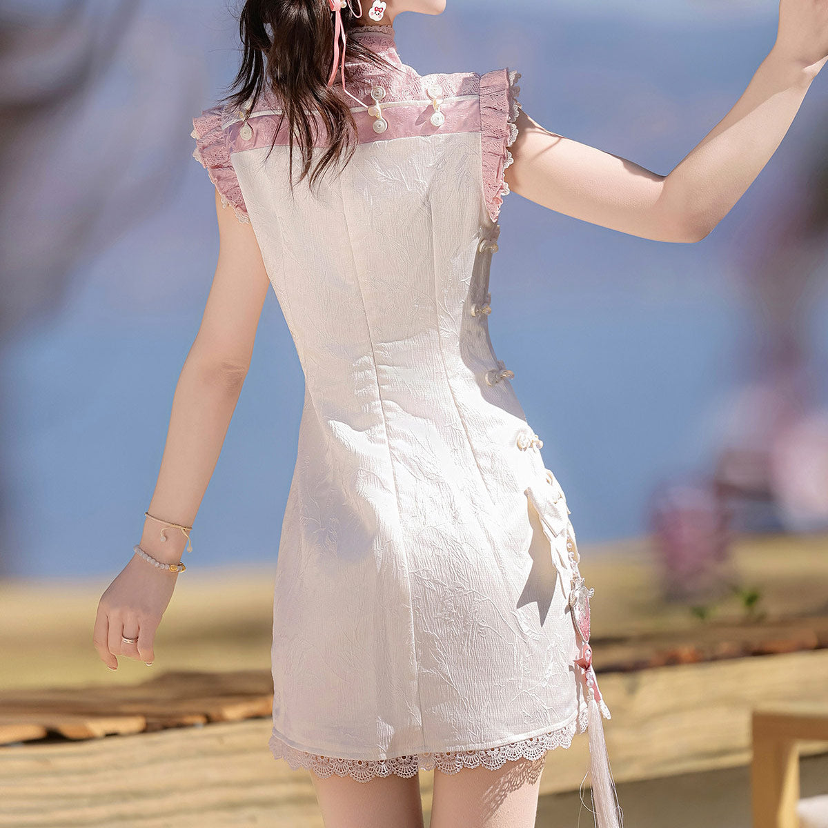 Strawberry Floral Dress SE23934