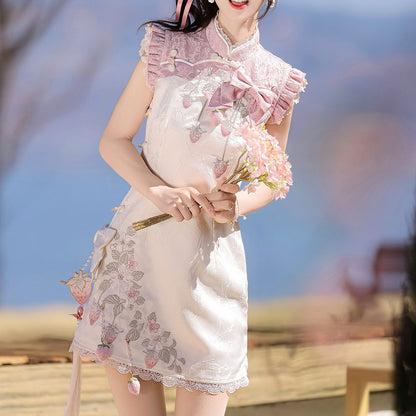 Strawberry Floral Dress SE23934