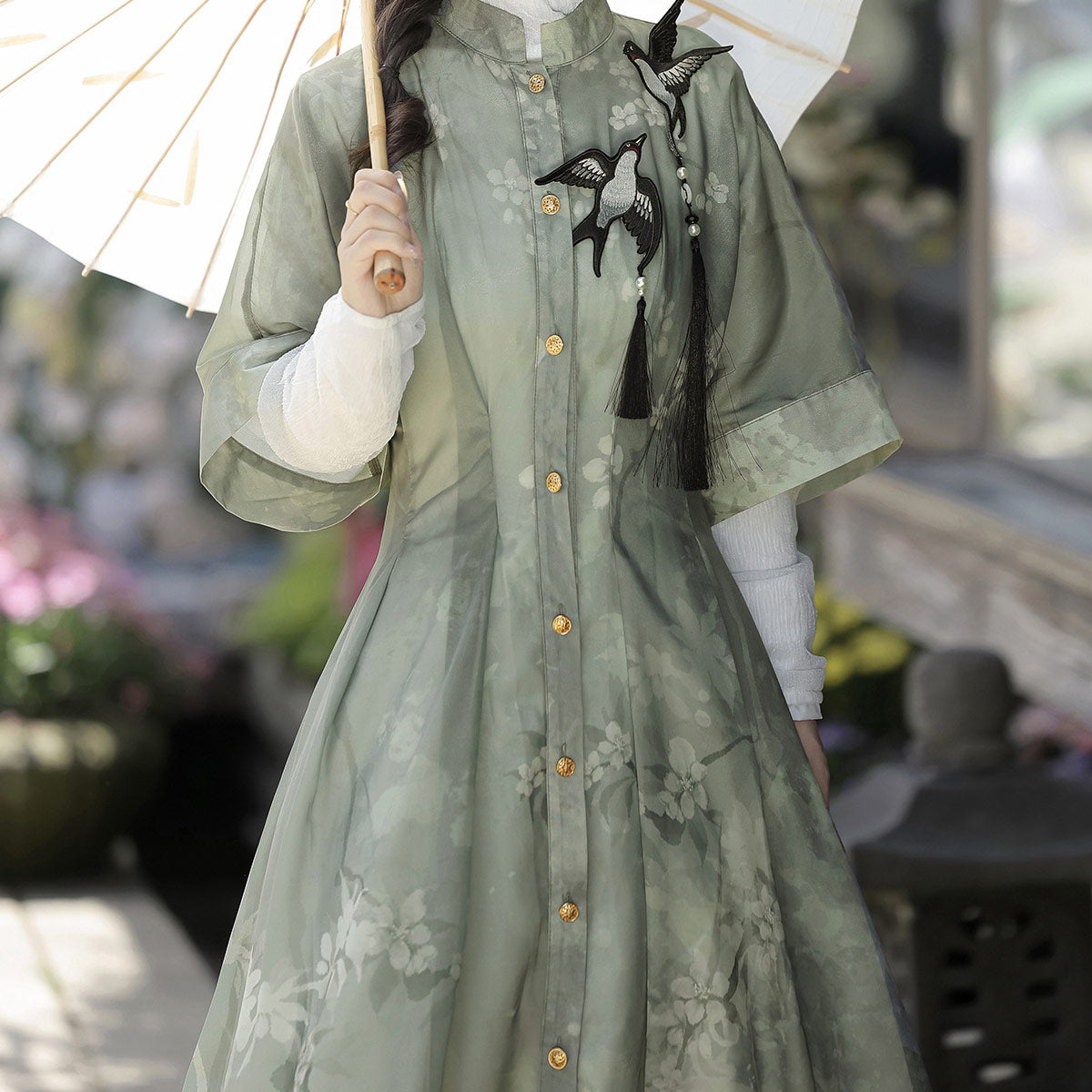 Swallow Flower Dress Set SE23708