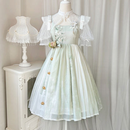 Lace Flower Dress Set SE23038