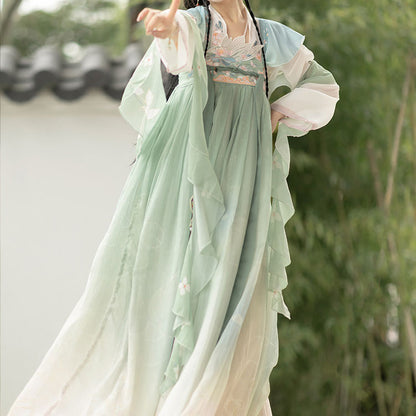 Sweet Flower Hanfu Dress Set SE22692