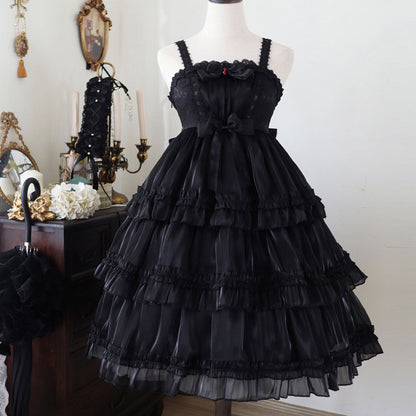 Sweet Lace Bow Kawaii Dress SE22723