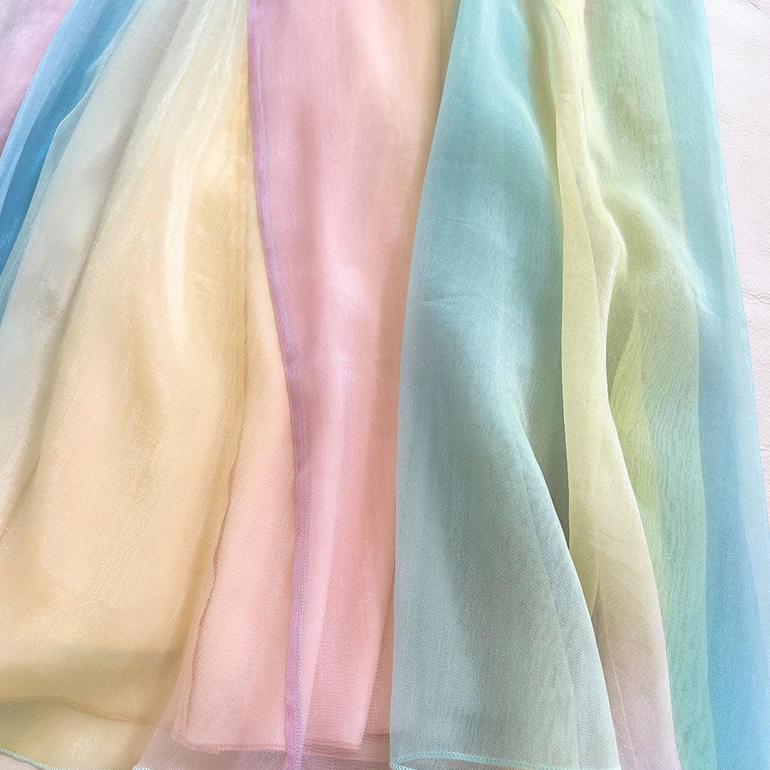 Sweet Rainbow Mesh Dress SE22860