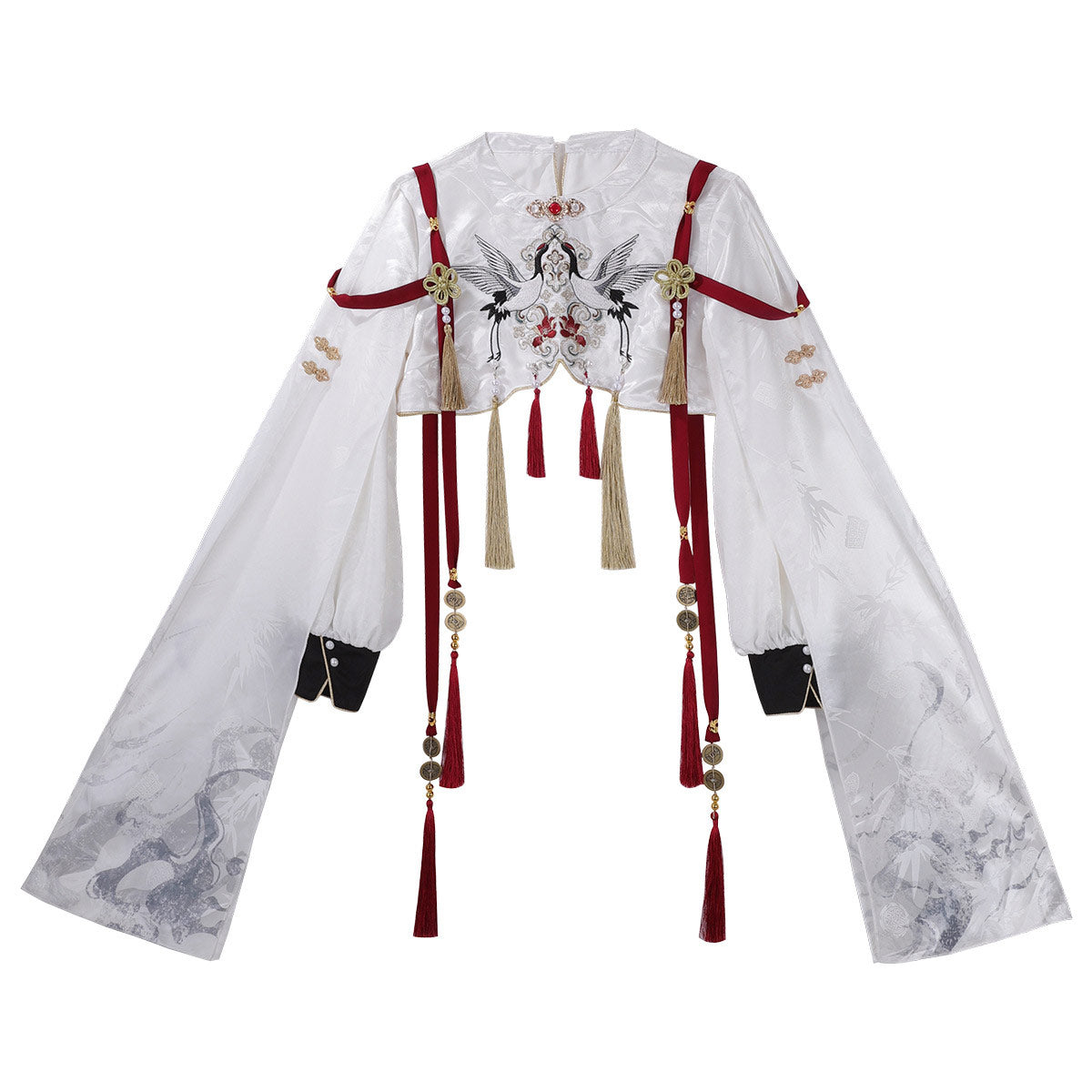 Tassel Crane Dress Set SE23844