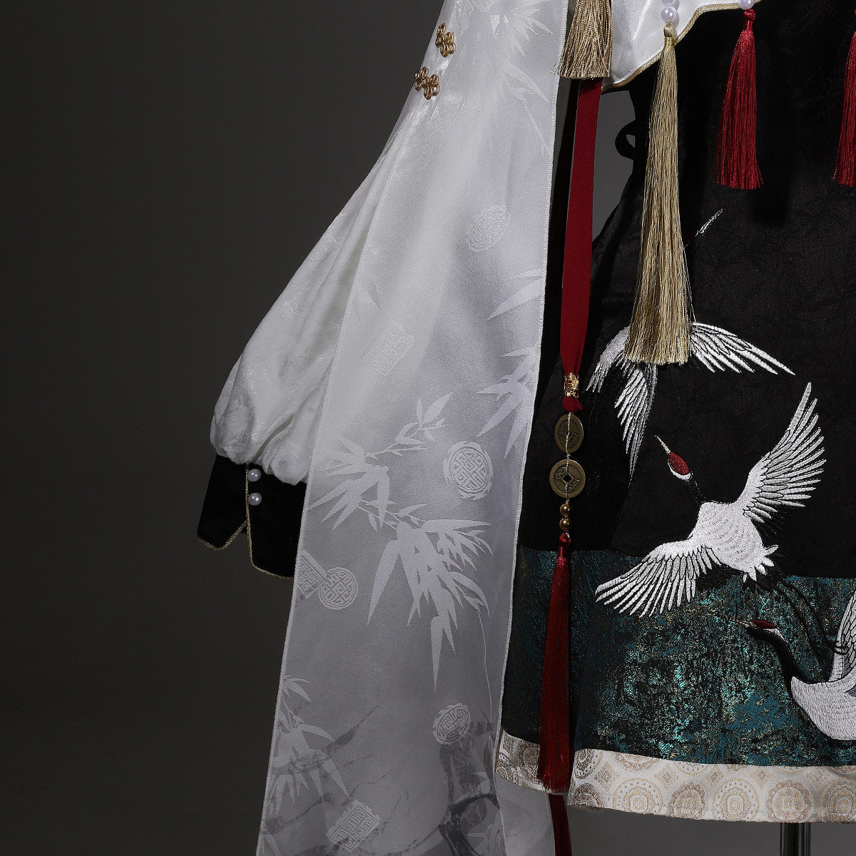 Tassel Crane Dress Set SE23844