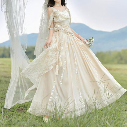 Tassel Flower Dress SE23288
