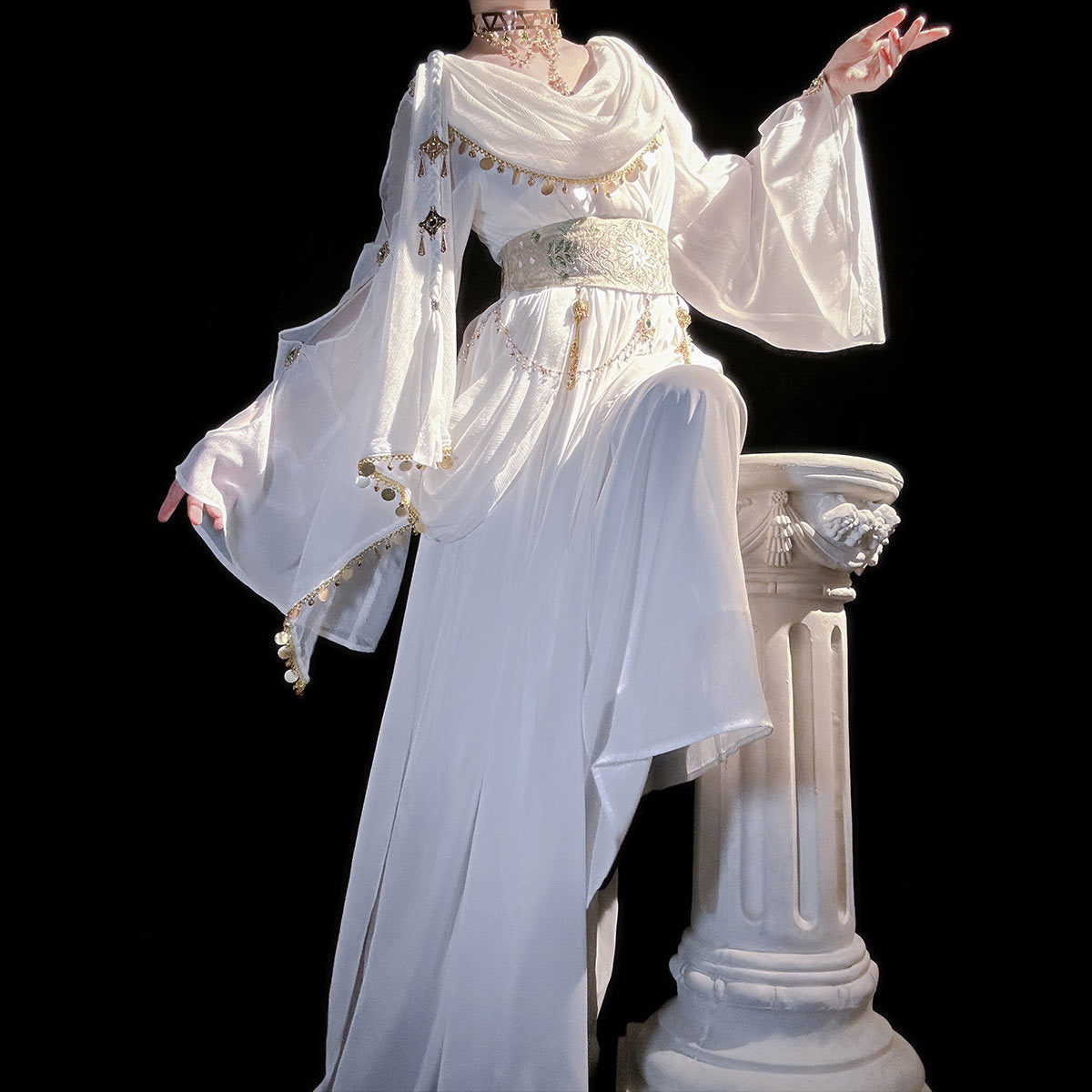 Tassel Lolita White Dress SE23714