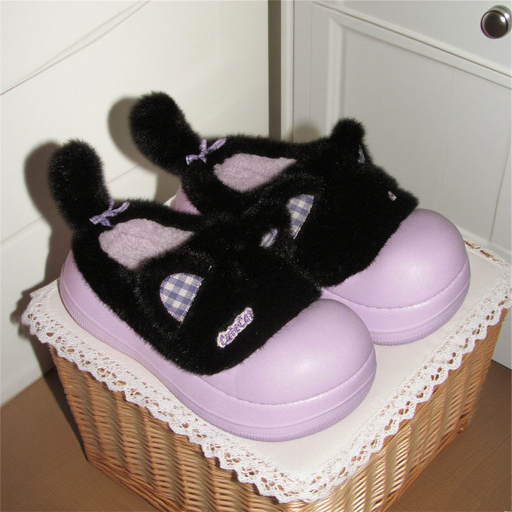 Warm Cat Cotton Home Shoes SE23762