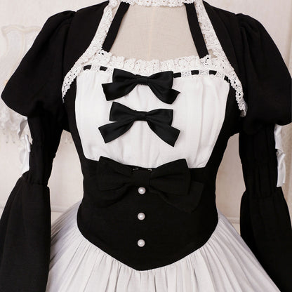 Lolita Bow Maid Dress SE23020