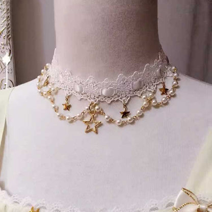 Lace Star Necklace SE23050