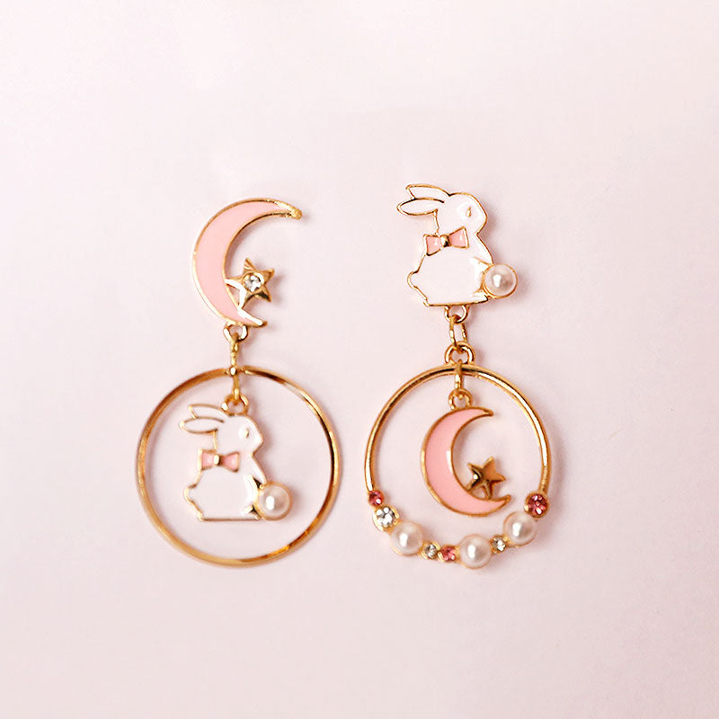 Moon Rabbit Earrings SE23019