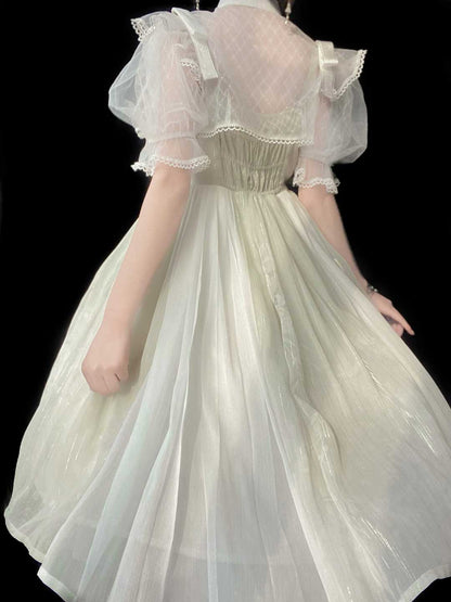 Lace Flower Dress Set SE23038