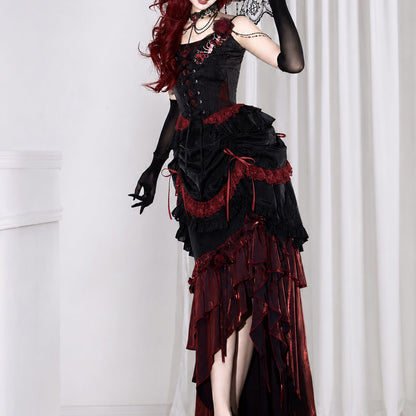 Lace Flower Skirt Set SE23981