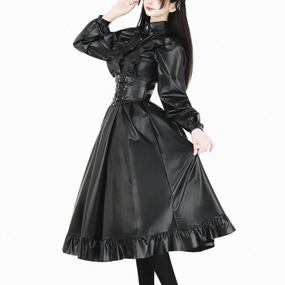 Lolita Black Pu Dress SE23972