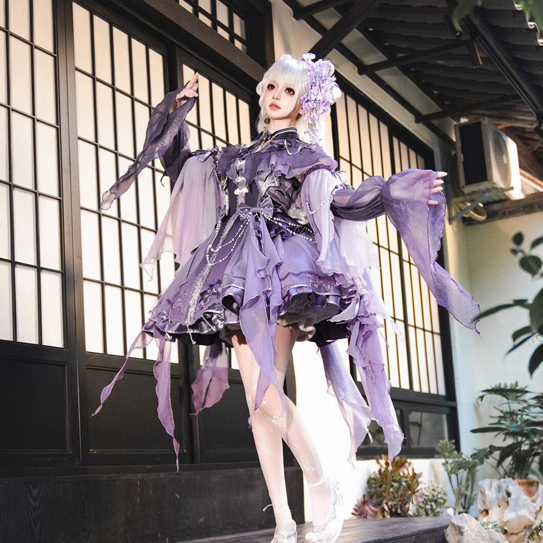Elegant Gothic Lolita Dress Set SE23984