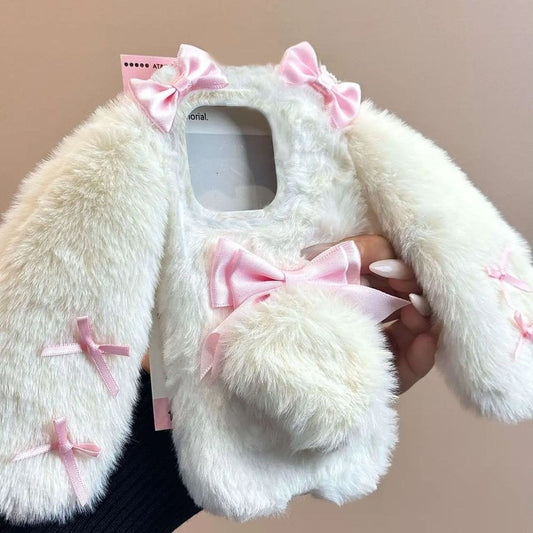 Plush Bunny Bow Phone Case SE23974