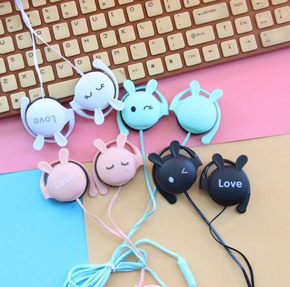 Cute kawaii bunny ear headset SE10203